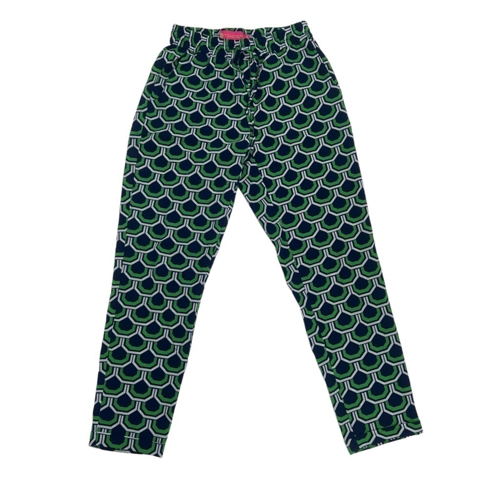 Macbeth Collection By Margaret Joesphs Blue Green Pants Size Small Women's